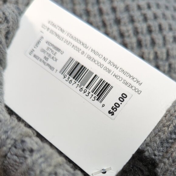 Dockers Gray Thermal Knit Hat - Picture 3 of 5